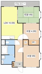 鹿深一番館の物件間取画像